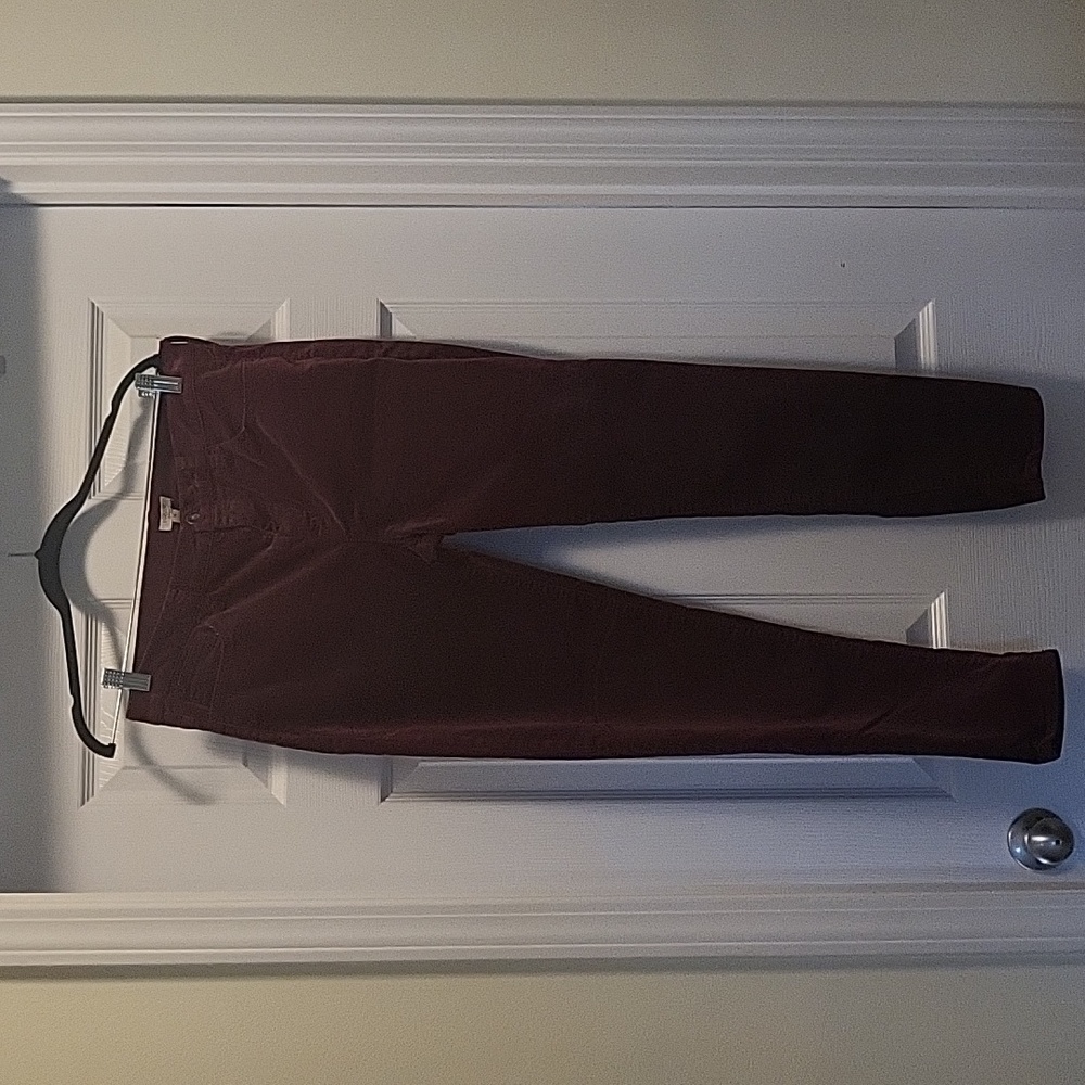 J. Crew velvet pants size 10